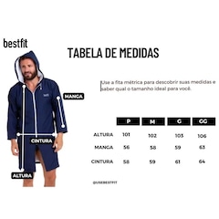 Roupão de Natação Best Fit Adulto - Foto 4