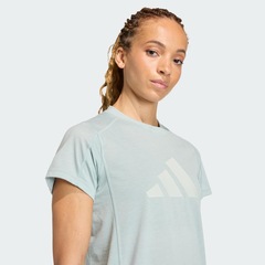 Camiseta adidas Train Essentials Big Performance Logo - Feminina - Foto 5