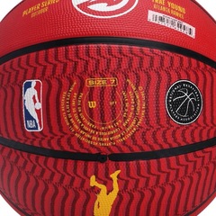 Bola de Basquete Wilson Nba Player Icon Outdoor Trae Young - Tamanho 7 - Foto 5