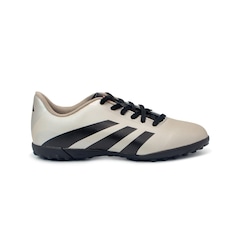 Chuteira Society Infantil adidas Predator Essentials 24.5 Artilheira - Foto 1