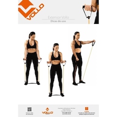 Elástico Extensor Vollo Nível Médio - Foto 6