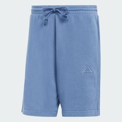 Shorts adidas Moletinho All Szn Três Listras Garment-Wash - Masculino - Foto 3
