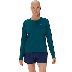 Camiseta Manga Longa Asics Knit - Feminina - Foto 1