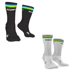 Kit Meia Ciclismo Corrida Esportiva Cano Médio Ert Brasil - Foto 1