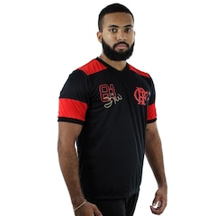 Camiseta Braziline Flamengo Nova Zico Retro - Masculina - Foto 2