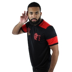 Camiseta Braziline Flamengo Nova Zico Retro - Masculina - Foto 4