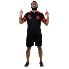 Camiseta Braziline Flamengo Nova Zico Retro - Masculina - Foto 6