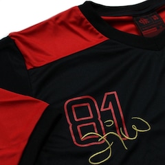 Camiseta Braziline Flamengo Nova Zico Retro - Masculina - Foto 7