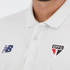 Camiseta Polo São Paulo Viagem 2024 - New Balance - Masculina - Foto 5