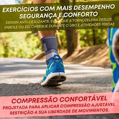 Tornozeleira Gold Sports com Bandagem Ajustável Confort Plus - Foto 5