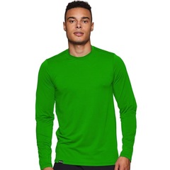 Camiseta Slim Fitness Manga Longa UV Proteção Solar Fator 50 Tecido Gelado - Masculina - Foto 1