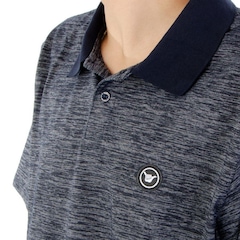 Camisa Polo Hang Loose Heather - Masculina - Foto 3