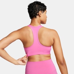 Top Fitness com Bojo Nike Média Sustentação Swoosh Sport - Foto 3