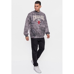Blusão De Moletom Com Capuz Gothic Team Chicago Bulls - Masculino - Foto 2