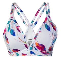 Top Mormaii Nadador Playa Beach Sports Estampado Uv50+ - Feminino - Foto 1