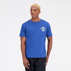 Camiseta New Balance Essentials Logo - Masculina - Foto 1