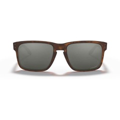 Óculos de Sol Oakley Holbrook Brown Tortoise Prizm Black - Foto 4