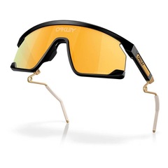 Óculos de Sol Oakley Bxtr Metal Matte Black Prizm 24K - Foto 14