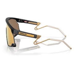 Óculos de Sol Oakley Bxtr Metal Matte Black Prizm 24K - Foto 3