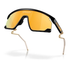 Óculos de Sol Oakley Bxtr Metal Matte Black Prizm 24K - Foto 7