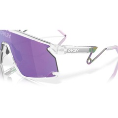 Óculos de Sol Oakley Bxtr Metal Matte Clear Prizm Violet - Foto 7