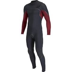 Long John O''''Neill Hyperfreak Fire 3/2mm Chest Zip Full - Masculino - Foto 1