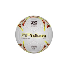 Bola de Futsal Poker Pro 32 Gomos Hybrid Retro - Foto 1