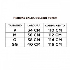 Calça de Goleiro Poker Pro Foom 4 - Masculina - Foto 6