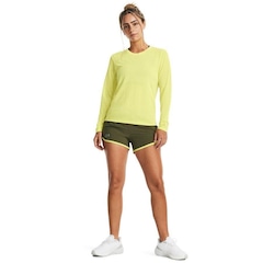 Camiseta Manga Longa de Treino Under Armour Seamless Stride - Feminina - Foto 3