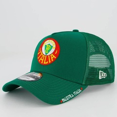 Boné Aba Curva New Era Palmeiras Palestra Italia - Snapback - Adulto - Foto 1