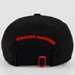 Boné Aba Curva New Era Athletico Paranaense - Strapback - Adulto - Foto 3