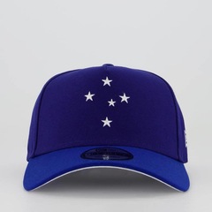 Boné Aba Curva New Era Cruzeiro Stars - Snapback - Adulto - Foto 2