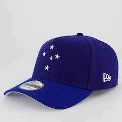 Boné Aba Curva New Era Cruzeiro Stars - Snapback - Adulto - Foto 1