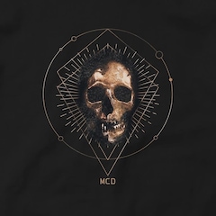 Camiseta Mcd Caveira Dourada - Masculina - Foto 2