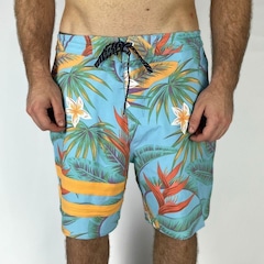 Bermuda Hurley Phantom Block Party Renegade 18 - Masculina - Foto 3