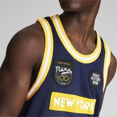 Camiseta Regata Puma X Black Fives Rens 100 Basquete - Masculina - Foto 2