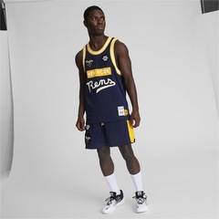Camiseta Regata Puma X Black Fives Rens 100 Basquete - Masculina - Foto 3
