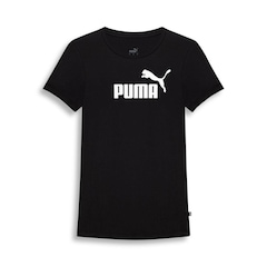 Camiseta Puma Essentials Ess Logo Tee G - Infantil - Foto 1
