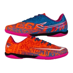 Kit Chuteira Futsal Topper Resenha + Meia - Adulto - Foto 2
