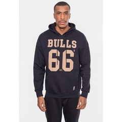 Blusão De Moletom NBA Number Twil Chicago Bulls - Masculino - Foto 2
