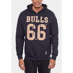 Blusão De Moletom NBA Number Twil Chicago Bulls - Masculino - Foto 1