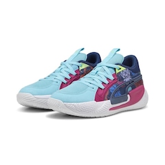 Tênis Puma Court Rider Chaos Fresh - Unissex - Foto 4