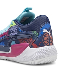 Tênis Puma Court Rider Chaos Fresh - Unissex - Foto 5