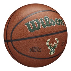 Bola De Basquete Wilson Milwaukee Bucks Team Alliance 7 - Foto 2