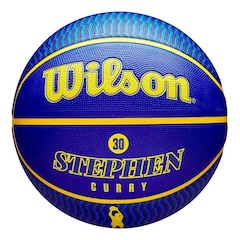 Bola de Basquete Wilson Nba Stephen Curry 30 Warriors - Foto 1