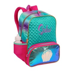 Mochila Sestini Mermaid 2 Grande Sereia Colorido - Foto 5