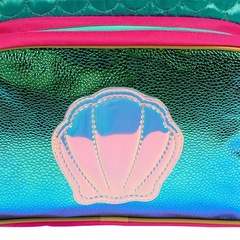 Mochila Sestini Mermaid 2 Grande Sereia Colorido - Foto 8