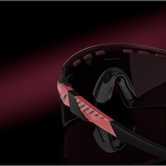 Óculos de Sol Unissex Oakley Encoder Pink Stripes Prizm Road Black - Foto 2