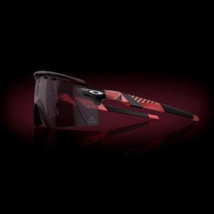 Óculos de Sol Unissex Oakley Encoder Pink Stripes Prizm Road Black - Foto 4