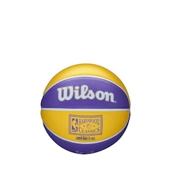 Mini Bola de Basquete Wilson Nba Retro Lakers - Foto 5